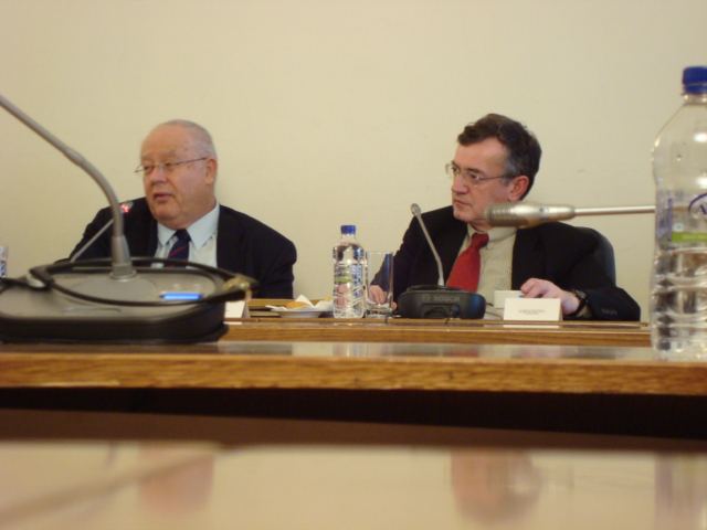 Υποδοχή του πρέσβη του Ισραήλ στη βουλή