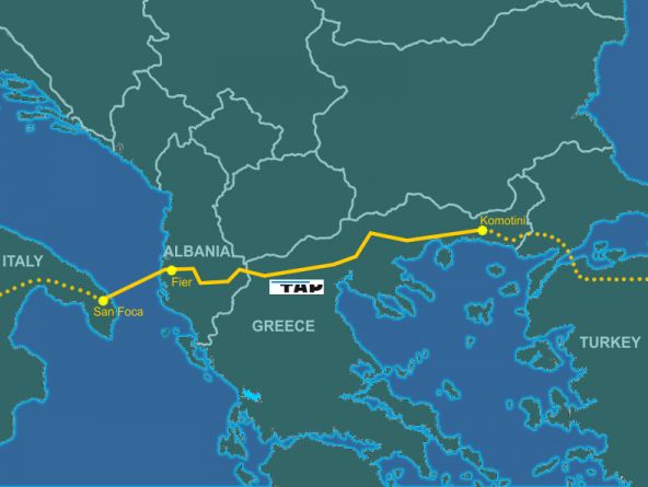 13 Φεβρουαρίου η υπογραφή για τον αγωγό TAP