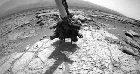 Το Curiosity έσκαψε στον Άρη