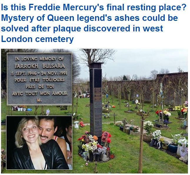 Εκεί σκορπίστηκαν οι στάχτες του Mercury;