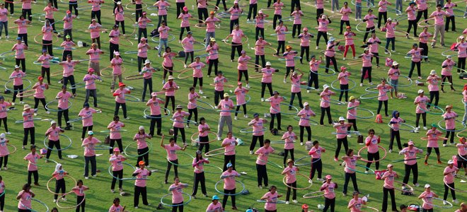 ΒΙΝΤΕΟ-Χούλα χουπ για Γκίνες