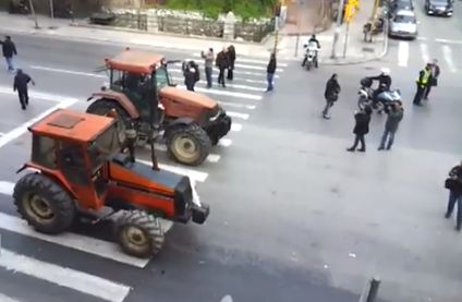 ΒΙΝΤΕΟ-Η πορεία των αγροτών στη Θεσσαλονίκη