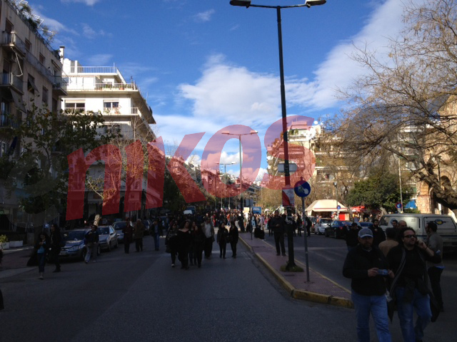 ΦΩΤΟ – Η πορεία διαλύεται