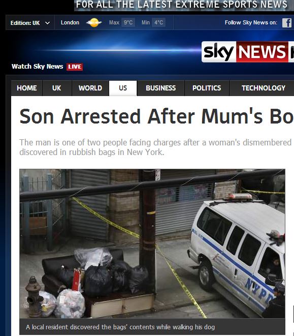 Τη διαμέλισε ο γιος της, την πέταξε στα σκουπίδια