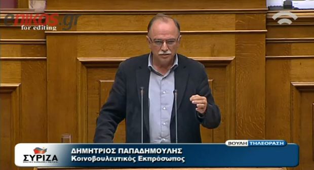 Η απάντηση Παπαδημούλη στον Κεγκέρογλου