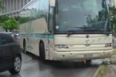 Ξάνθη: Ανετράπη λεωφορείο του ΚΤΕΛ