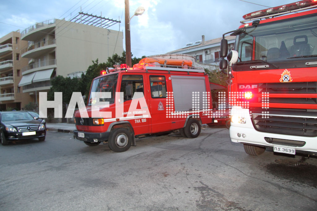 Κινδύνεψε να καεί ζωντανός