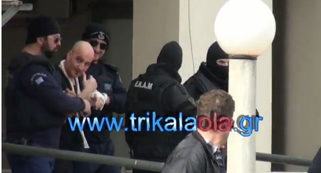 ΒΙΝΤΕΟ-Η μεταφορά του Βλαστού στις φυλακές