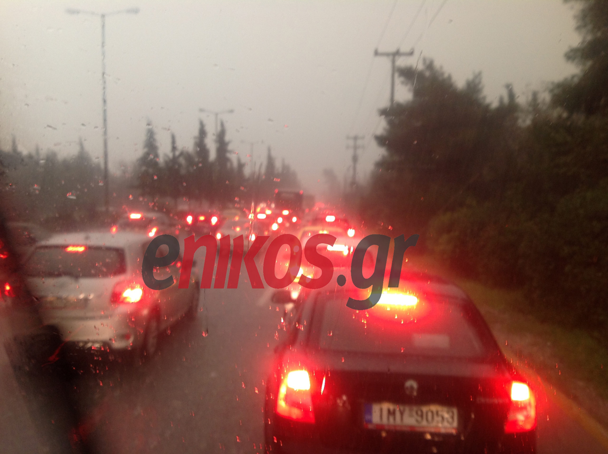 Χαλάζι και κίνηση