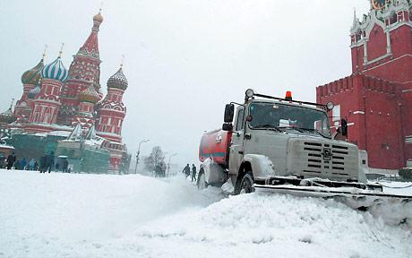 Μόσχα: 3.500 χλμ. μποτιλιάρισμα