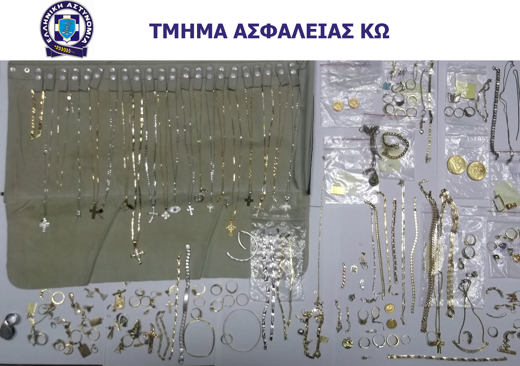 Πουλούσαν τα κλεμμένα κοσμήματα στην Τουρκία