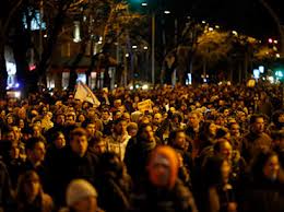 Μαδρίτη-Συνελήφθησαν 45 διαδηλωτές