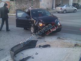 Πρέβεζα: Τροχαίο σε διασταύρωση