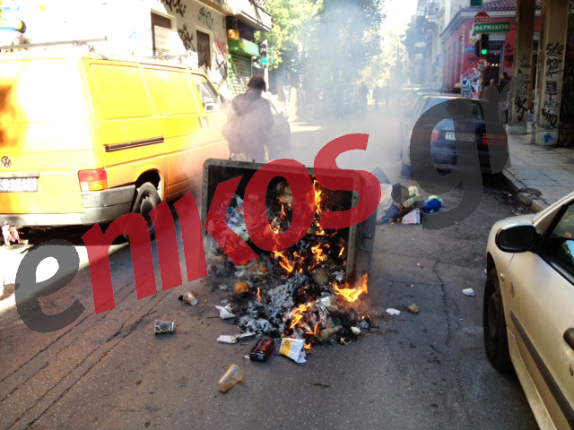 Tώρα – ΦΩΤΟ: Ένταση στα Εξάρχεια