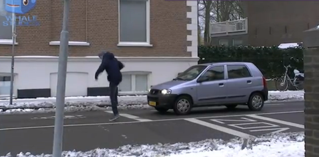 ΒΙΝΤΕΟ:Προσοχή στο… αόρατο εμπόδιο