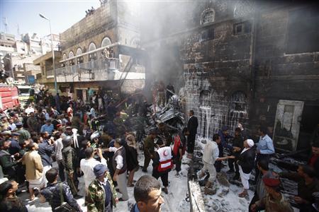 12 νεκροί από συντριβή μαχητικού στην Υεμένη