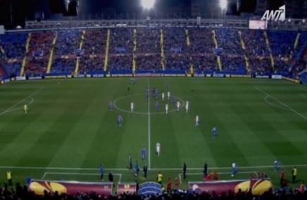 Live: Λεβάντε – Ολυμπιακός 2-0 (Ημίχρονο)