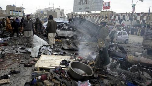 Καράτσι:Βομβιστική επίθεση σκορπά τον θάνατο