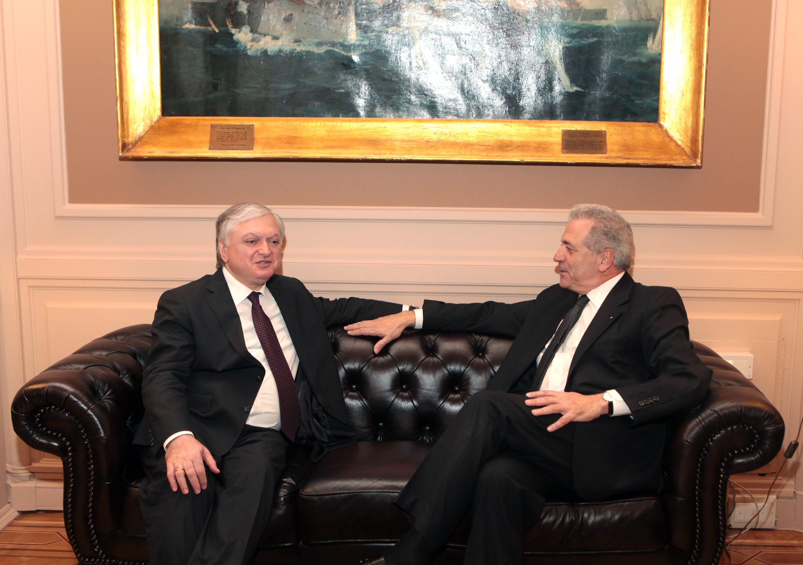 Συνάντηση Αβραμόπουλου – Ναλμπαντιάν