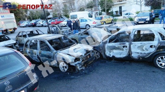 ΒΙΝΤΕΟ-Ο εμπρησμός σε πάρκινγκ της Ν. Χαλκηδόνας