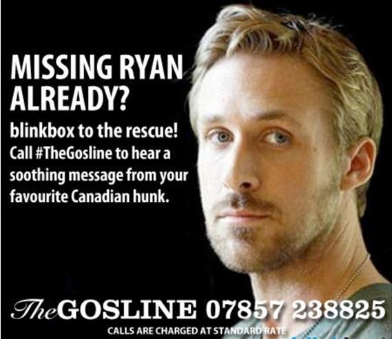 24ωρη γραμμή υποστήριξης για τον Ράιαν Γκόσλινγκ