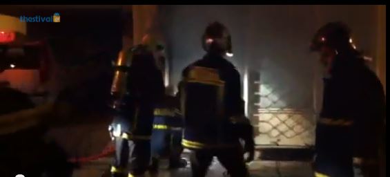 BINTEO-Στις φλόγες εργαστήρι στη Θεσσαλονίκη