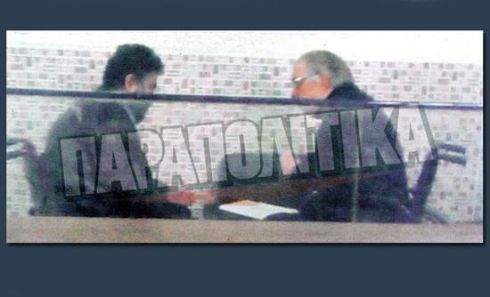 ΦΩΤΟ-Ο Λαυρεντιάδης με μούσι και καροτσάκι