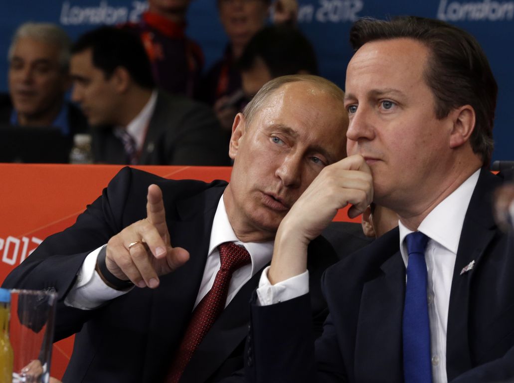 Μίλησαν για την Κύπρο Πούτιν και Κάμερον