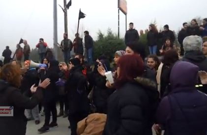 Προσήχθησαν 4 άτομα στις Σκουριές