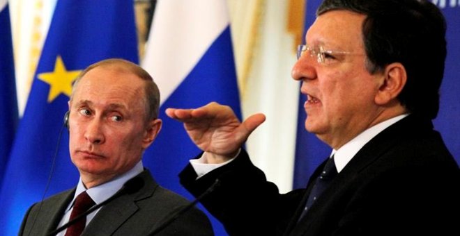 Βαρύ το κλίμα στη Μόσχα – Συνάντηση Πούτιν με Μπαρόζο