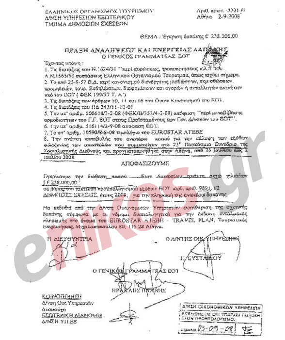 Αυτά είναι τα έγγραφα που αποκάλυψε ο Καμμένος