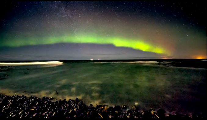 ΒΙΝΤΕΟ:Τα βόρεια φώτα στην Ισλανδία