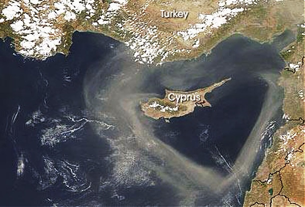 Σκόνη «πνίγει» την Κύπρο