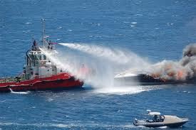 Φωτιά σε σκάφος στην Κρήτη