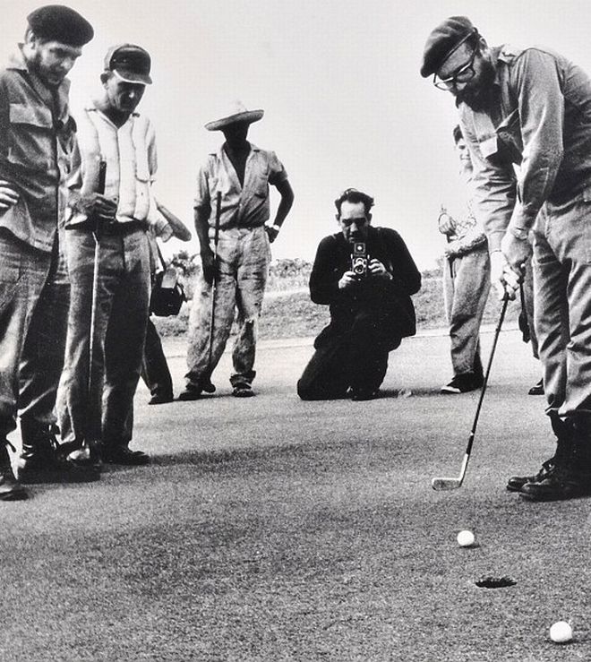 ΦΩΤΟ-Όταν ο Κάστρο έπαιζε γκολφ με τον Τσε
