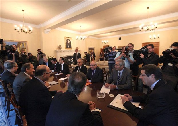 ΤΩΡΑ-Άρχισε η σύσκεψη για τις τράπεζες στην Κύπρο