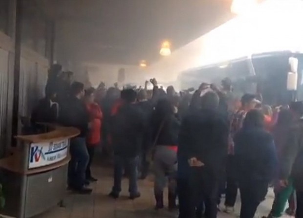 ΒΙΝΤΕΟ-Αποθέωση για Ολυμπιακό