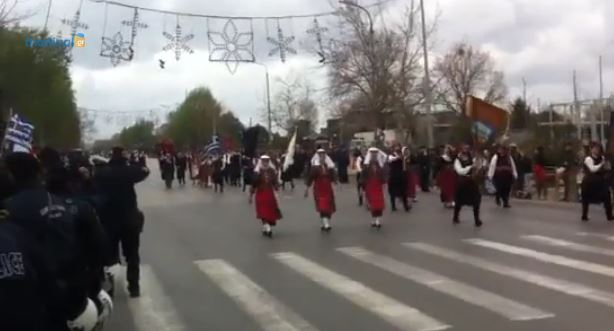 ΒΙΝΤΕΟ-Θεσσαλονίκη: Το σύνθημα των Κυπρίων στην παρέλαση