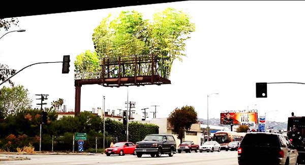 Οι κρεμαστοί κήποι της… διαφήμισης