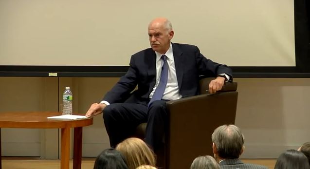 ΒΙΝΤΕΟ-Ζήτησε άδεια ο Παπανδρέου