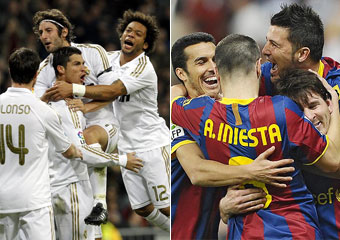 Οι ενδεκάδες Ρεάλ-Μπάρτσα