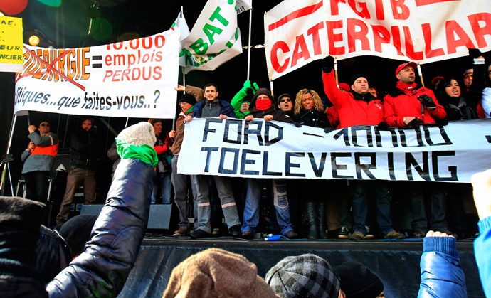 Τώρα-Επεισόδια στις Βρυξέλλες
