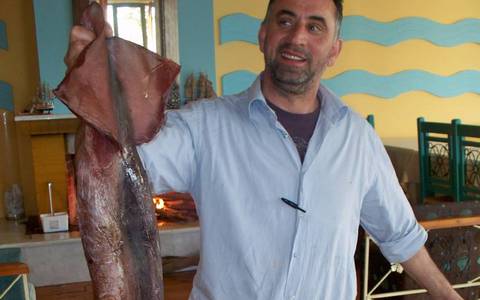 Καλαμάρι έξι κιλών… χόρτασε την Κορώνη