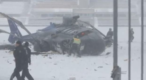 ΒΙΝΤΕΟ- Συγκρούστηκαν ελικόπτερα στο Βερολίνο