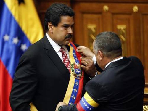 Ο Μαδούρο ορκίστηκε πρόεδρος της Βενεζουέλας