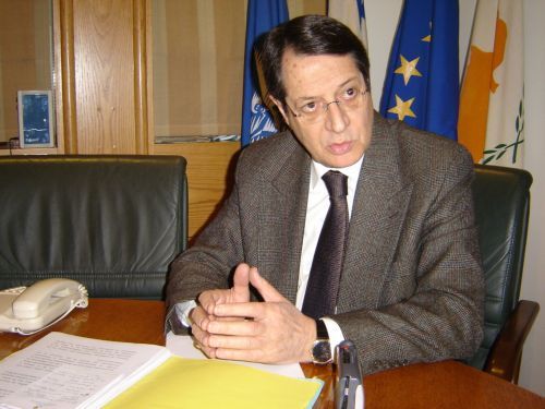 O Αναστασιάδης συνεχάρη τον Πάπα