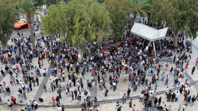 Διαμαρτυρία για τους αδικοχαμένους φοιτητές