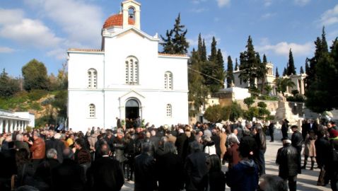 Το τελευταίο αντίο στον Γιώργο Κολοκυθά