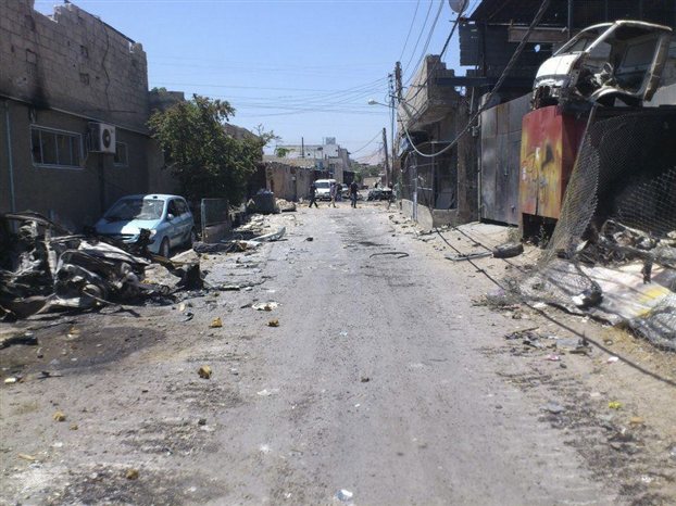 Βομβάρδισαν το πανεπιστήμιο της Δαμασκού