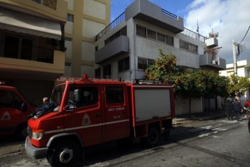 Φωτιά σε κοντέινερ-αίθουσα διδασκαλίας